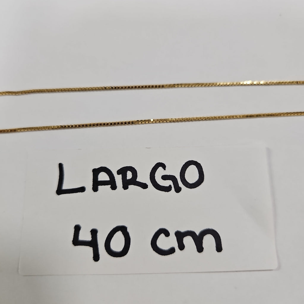 GARGANTILLA ORO COMBINADO 10 K 6,20 GRMS (SEMINUEVO)