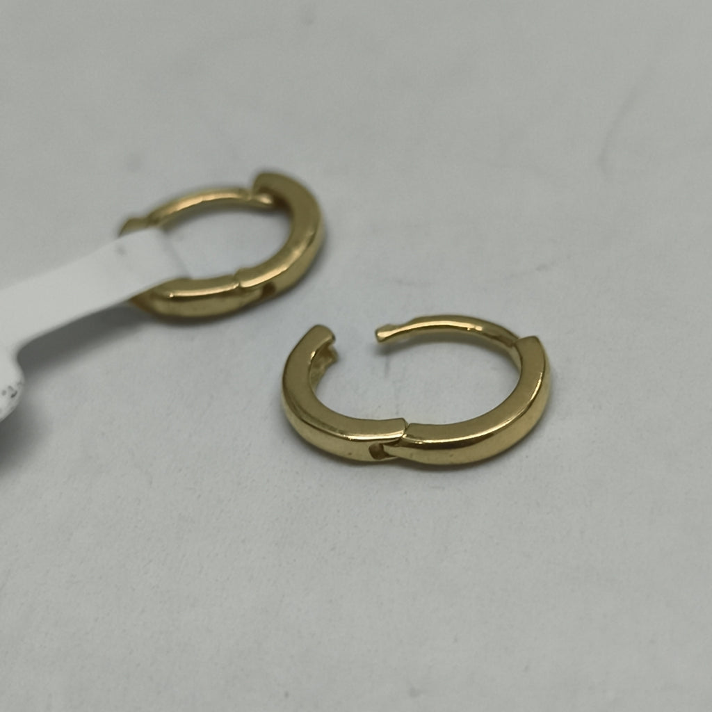ARETES HUGGIE 14K 1.3 GR (NUEVO)