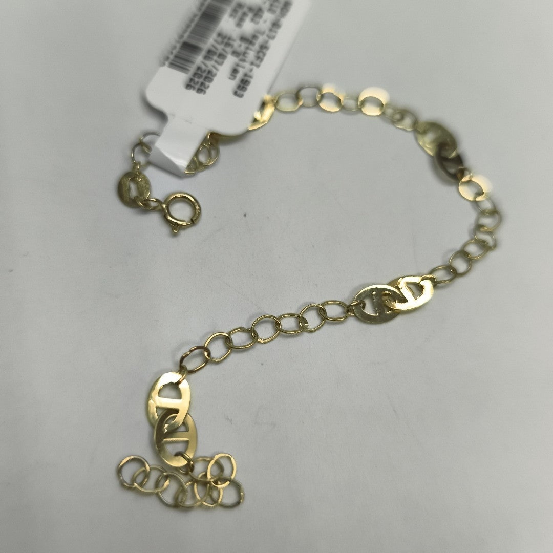 PULSERA ESPECIAL 14K 18 CM 1.5 GR (NUEVO)