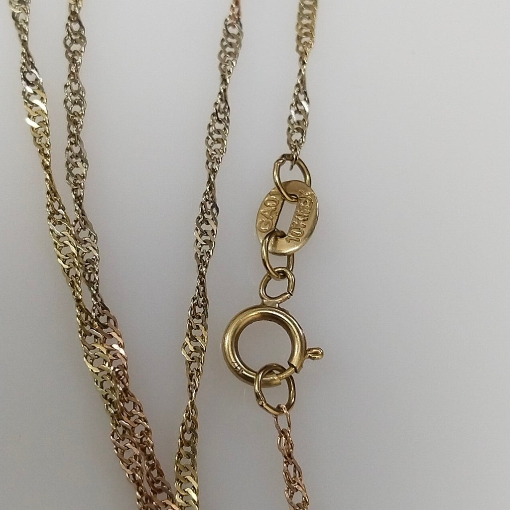 CADENA,DIJE ORO 10 K 1,70 GRMS (SEMINUEVO)
