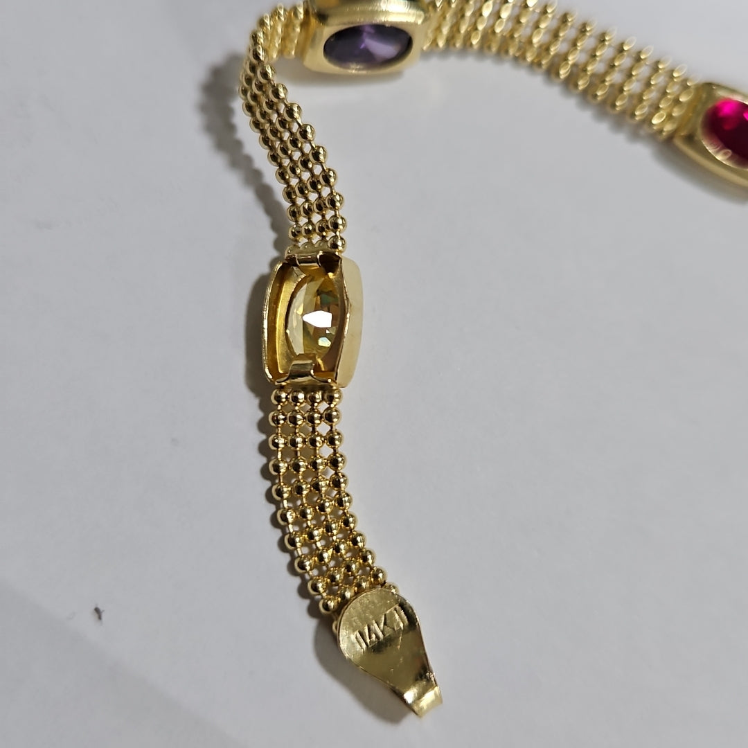 PULSERA ORO 14 K 7,20 GRMS (SEMINUEVO)