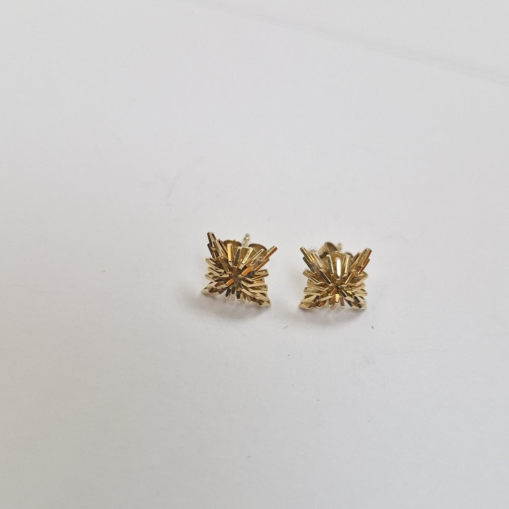 BROQUELES PAR ORO 14 K 1,60 GRMS (SEMINUEVO)