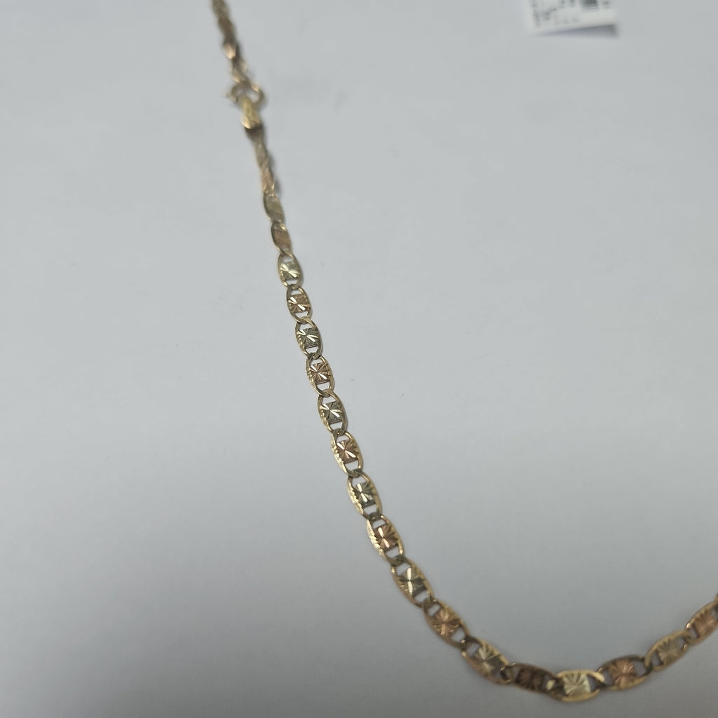 CADENA ORO COMBINADO 10 K 3.5 GRMS (SEMINUEVO)