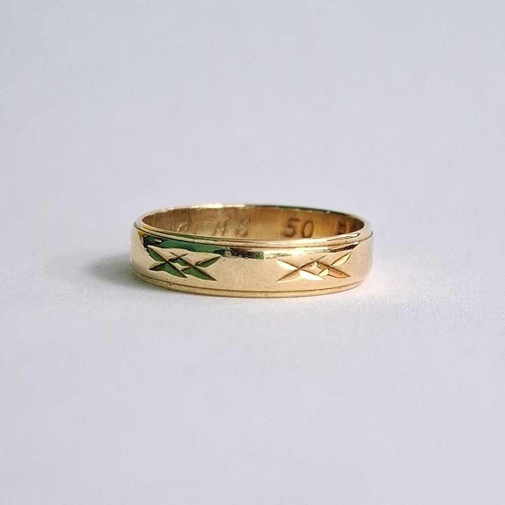 ARGOLLA ORO 18 K 4,90 GRMS (SEMINUEVO)