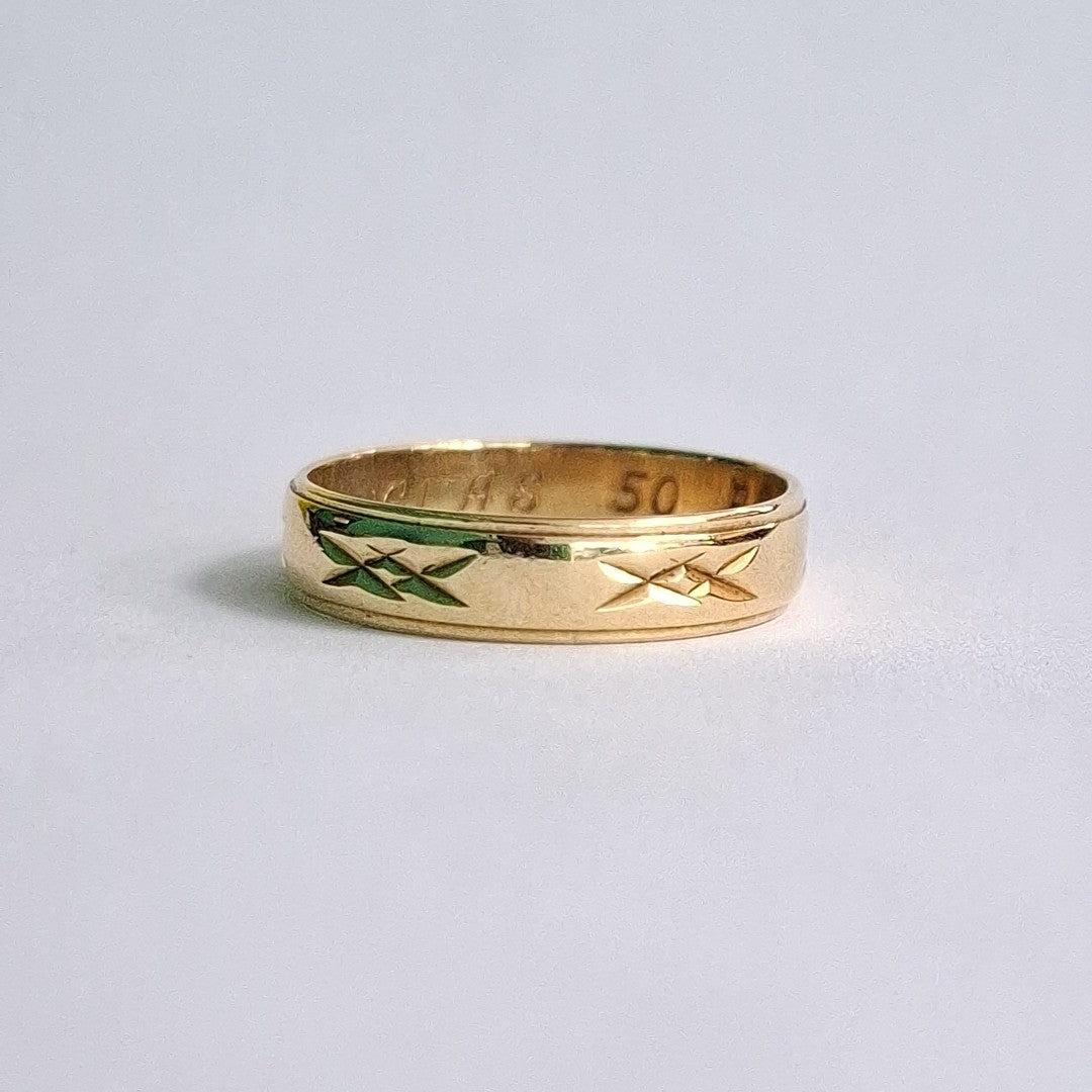 ARGOLLA ORO 18 K 4,90 GRMS (SEMINUEVO)