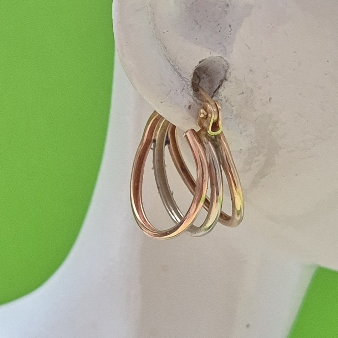 ARETES PAR ORO 10 K 1.6 GRMS (SEMINUEVO)