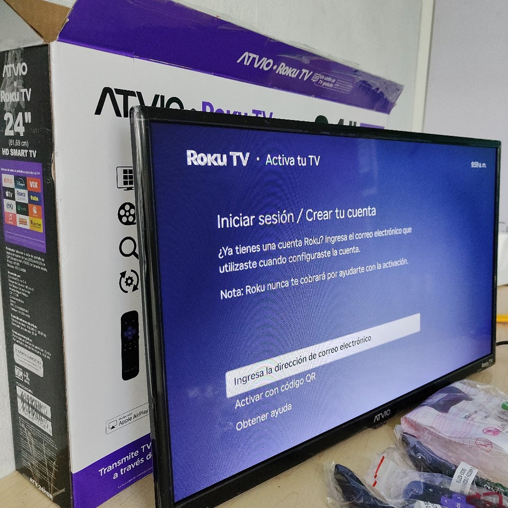 PANTALLA ATVIO ATV-24HDR (2024) 24" LED HD (SEMINUEVO)