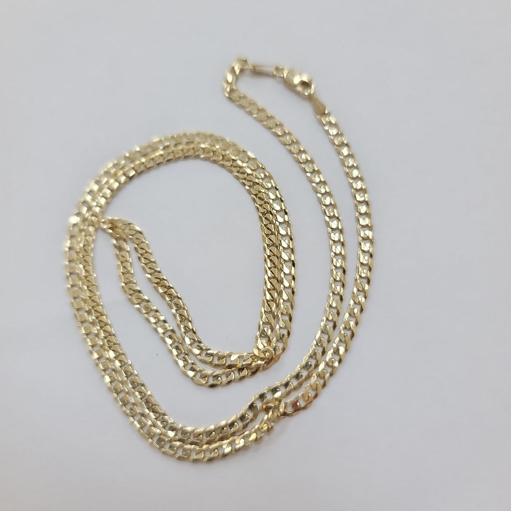 CADENA BARBADA 14K 60 CM 10 GR (NUEVO)