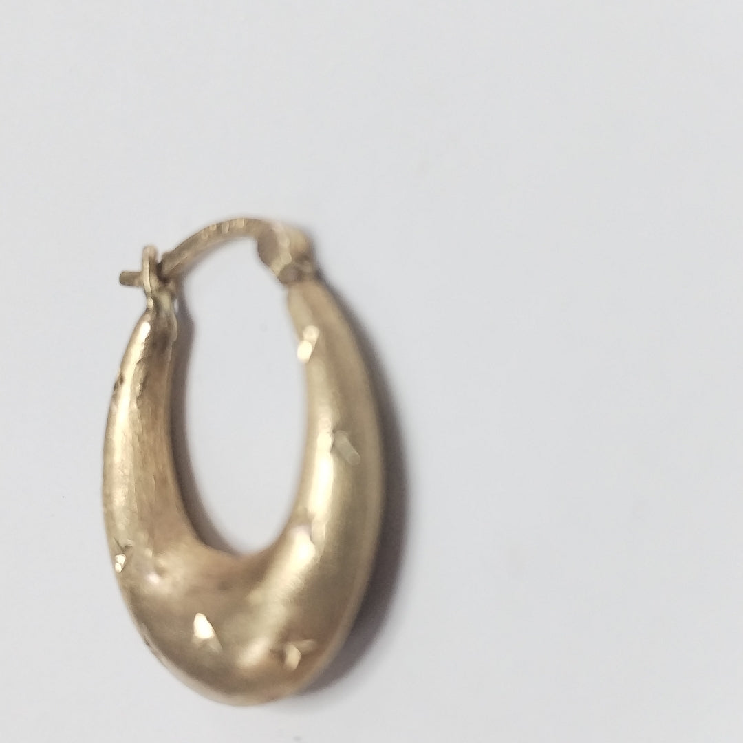 ARRACADAS PAR ORO 14 K 1.5 GRMS (SEMINUEVO)