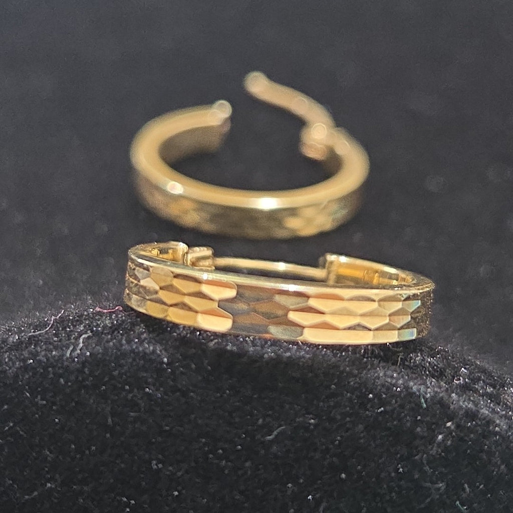 ARRACADAS PAR ORO 14 K 1.9 GRMS (SEMINUEVO)