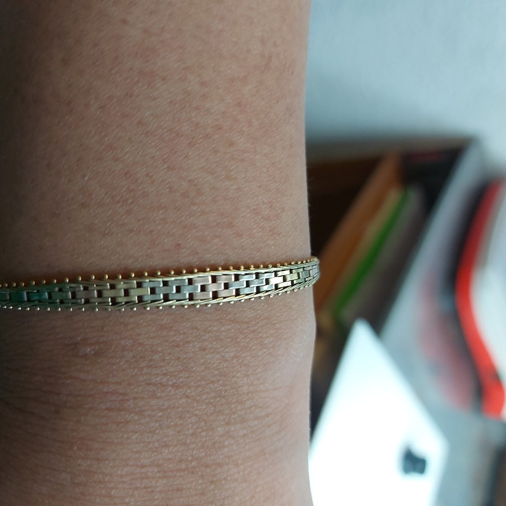PULSERA ORO 14 K 5.7 GRMS (SEMINUEVO)