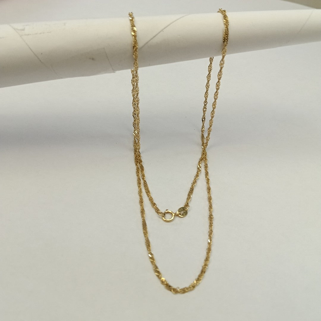 CADENA ORO 10 K 1,80 GRMS (SEMINUEVO)