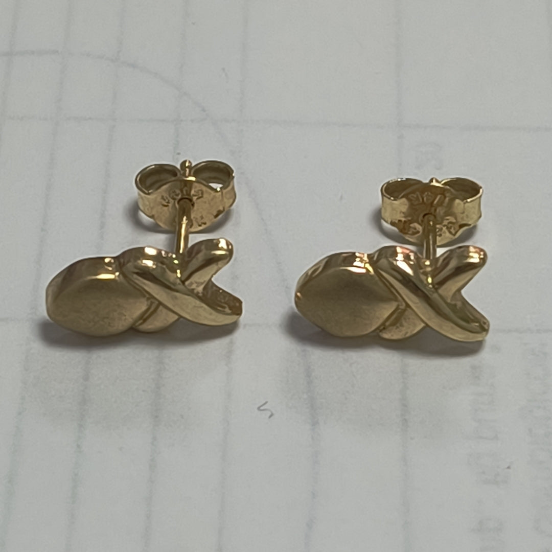 ARETES PAR ORO 14 K 1.6 GRMS (SEMINUEVO)
