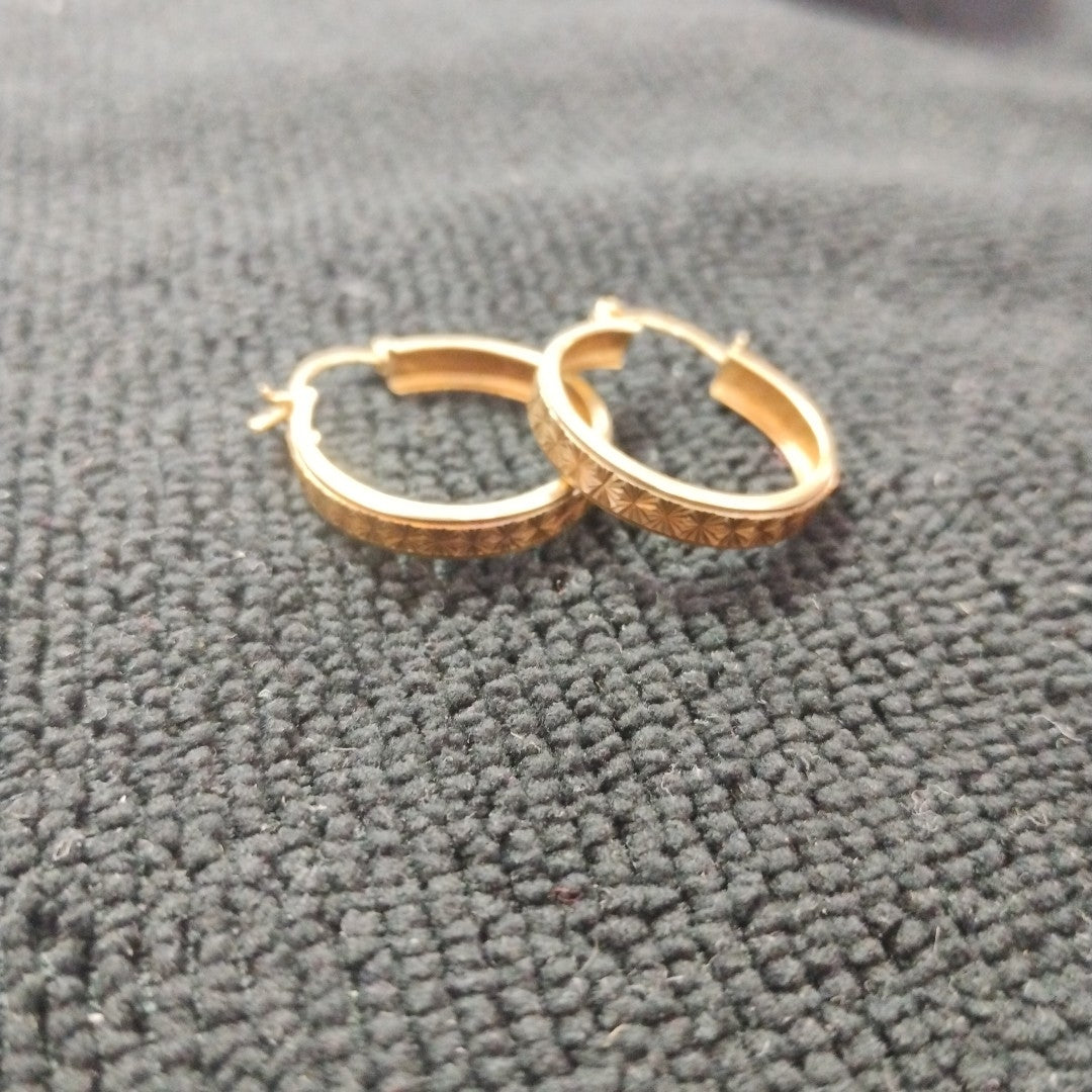 ARRACADAS PAR ORO 10 K 2,20 GRMS (SEMINUEVO)
