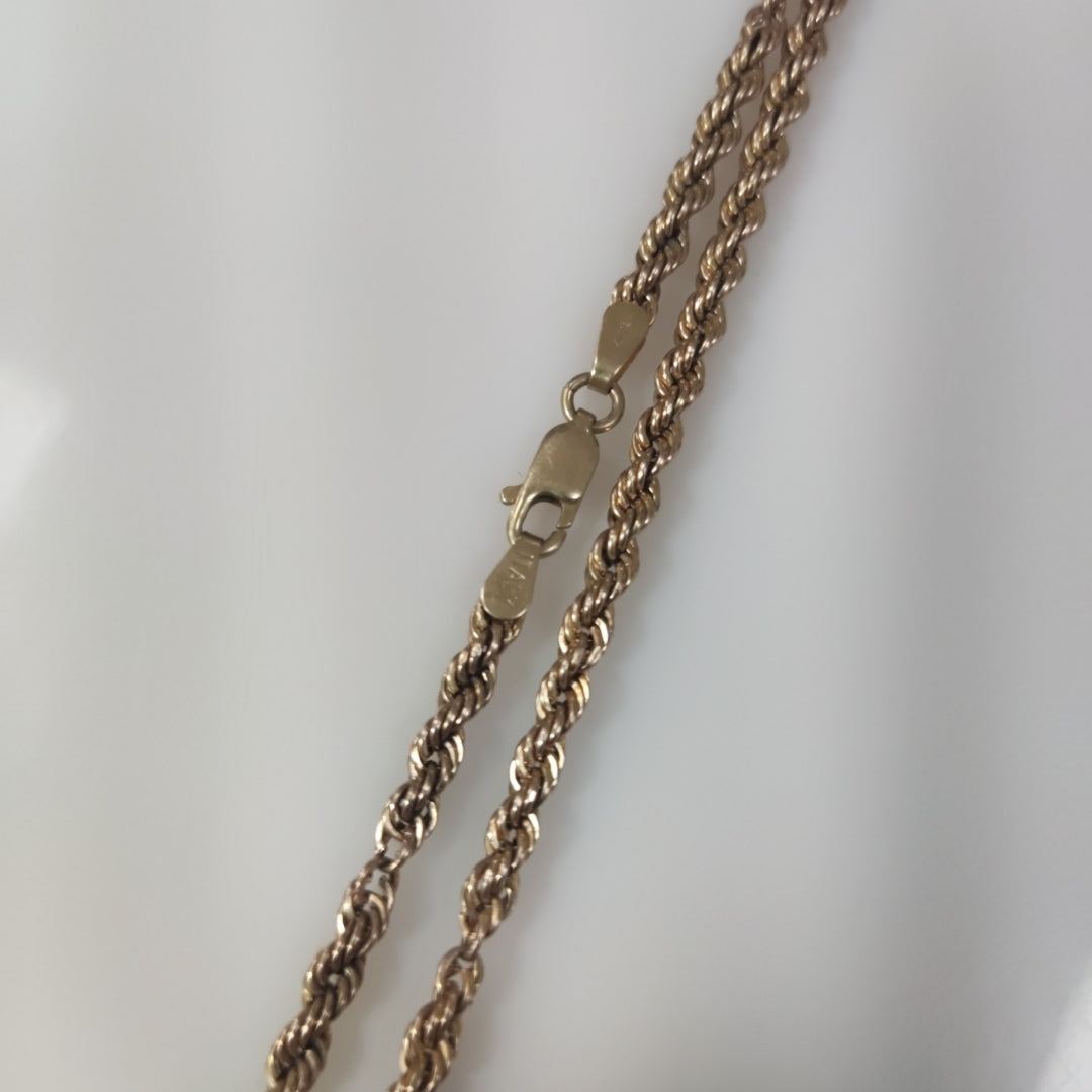 CADENA ORO 10 K 6.6 GRMS (SEMINUEVO)