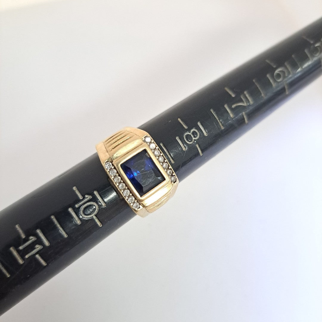 ANILLO ORO 10 K 7.8 GRMS (SEMINUEVO)