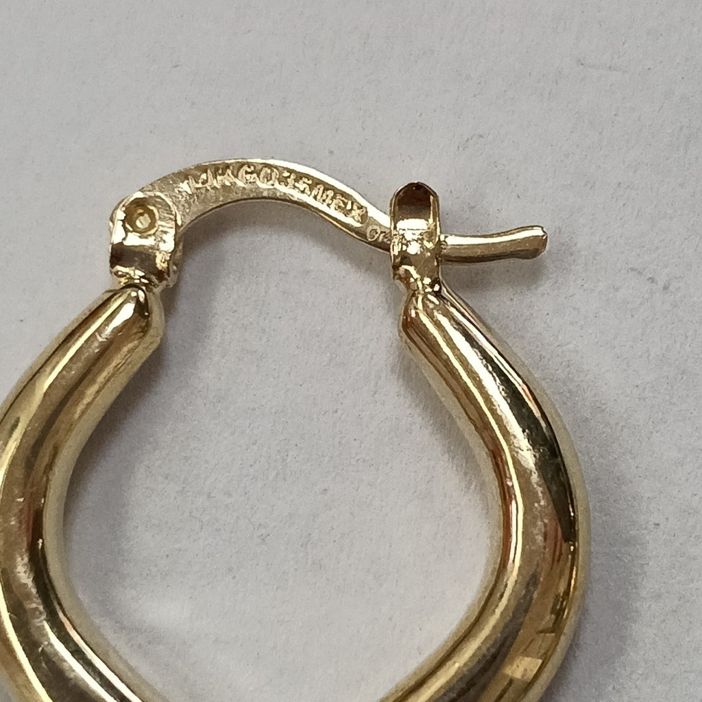 ARETES ARRACADAS 14K 2.1 GR (NUEVO)
