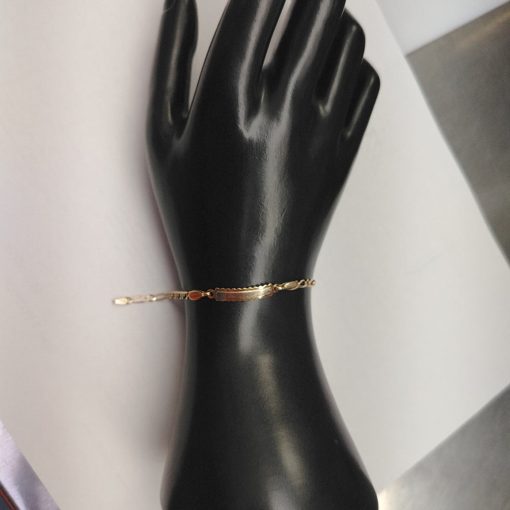 ESCLAVA ORO, RODIADO 14 K 2.9 GRMS (SEMINUEVO)