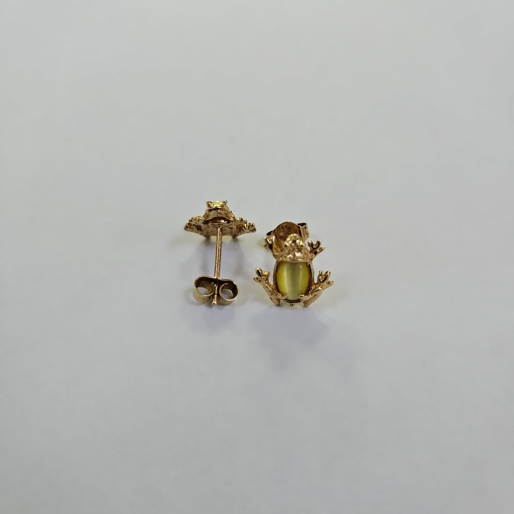 ARETES PAR ORO 14 K 2 GRMS (SEMINUEVO)