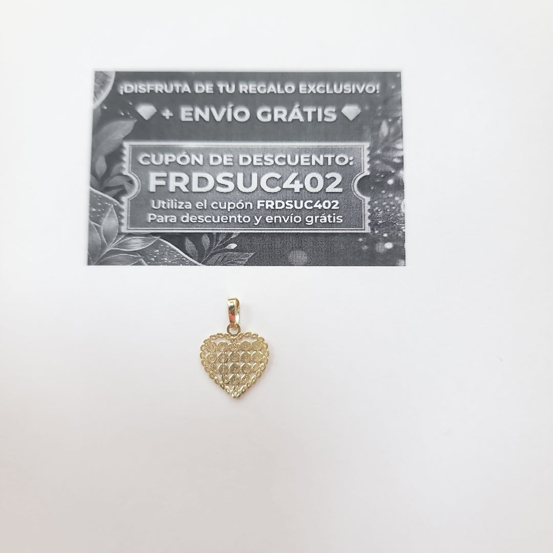 DIJE FIG CORAZON 14K 0.8 GR (NUEVO)