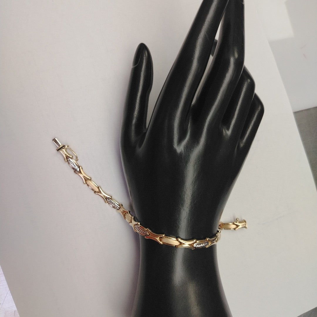 PULSERA RODIADO 10 K 7,00 GRMS (SEMINUEVO)