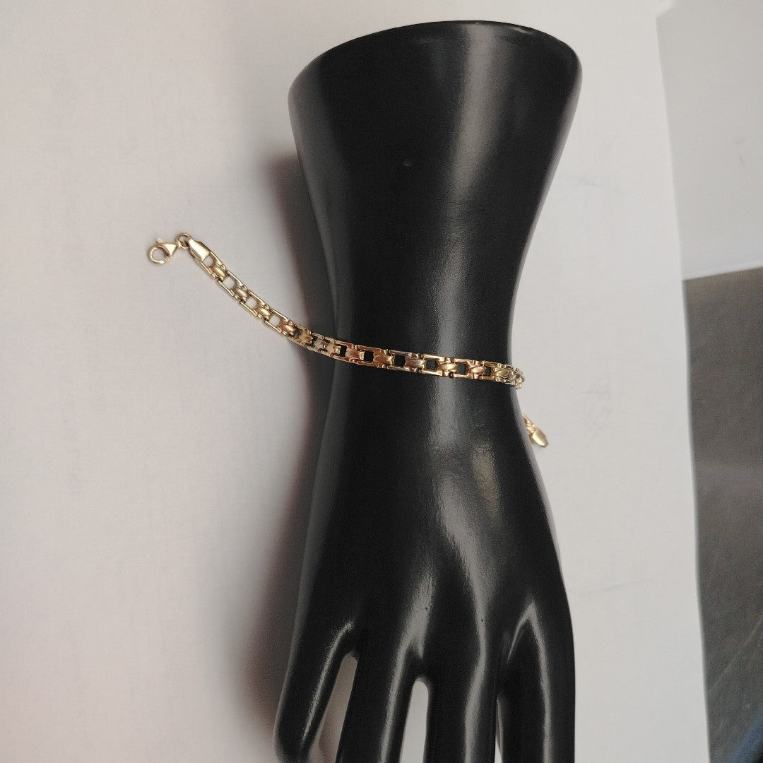 PULSERA ORO, RODIADO 14 K 5 GRMS (SEMINUEVO)