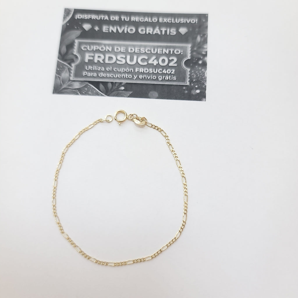 PULSERA 3X1 14K 18 CM 0.9 GR (NUEVO)
