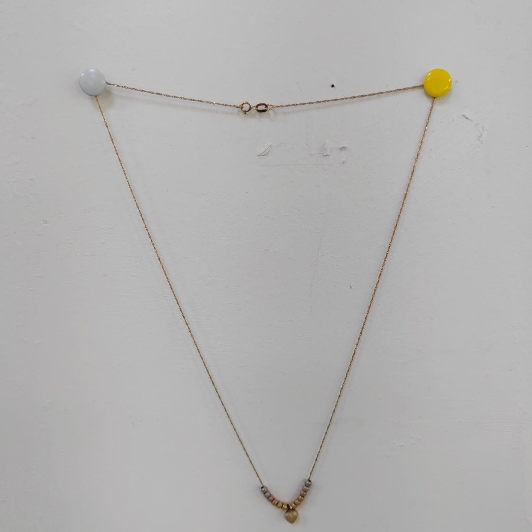 COLLAR ORO COMBINADO 14 K 1,90 GRMS (SEMINUEVO)