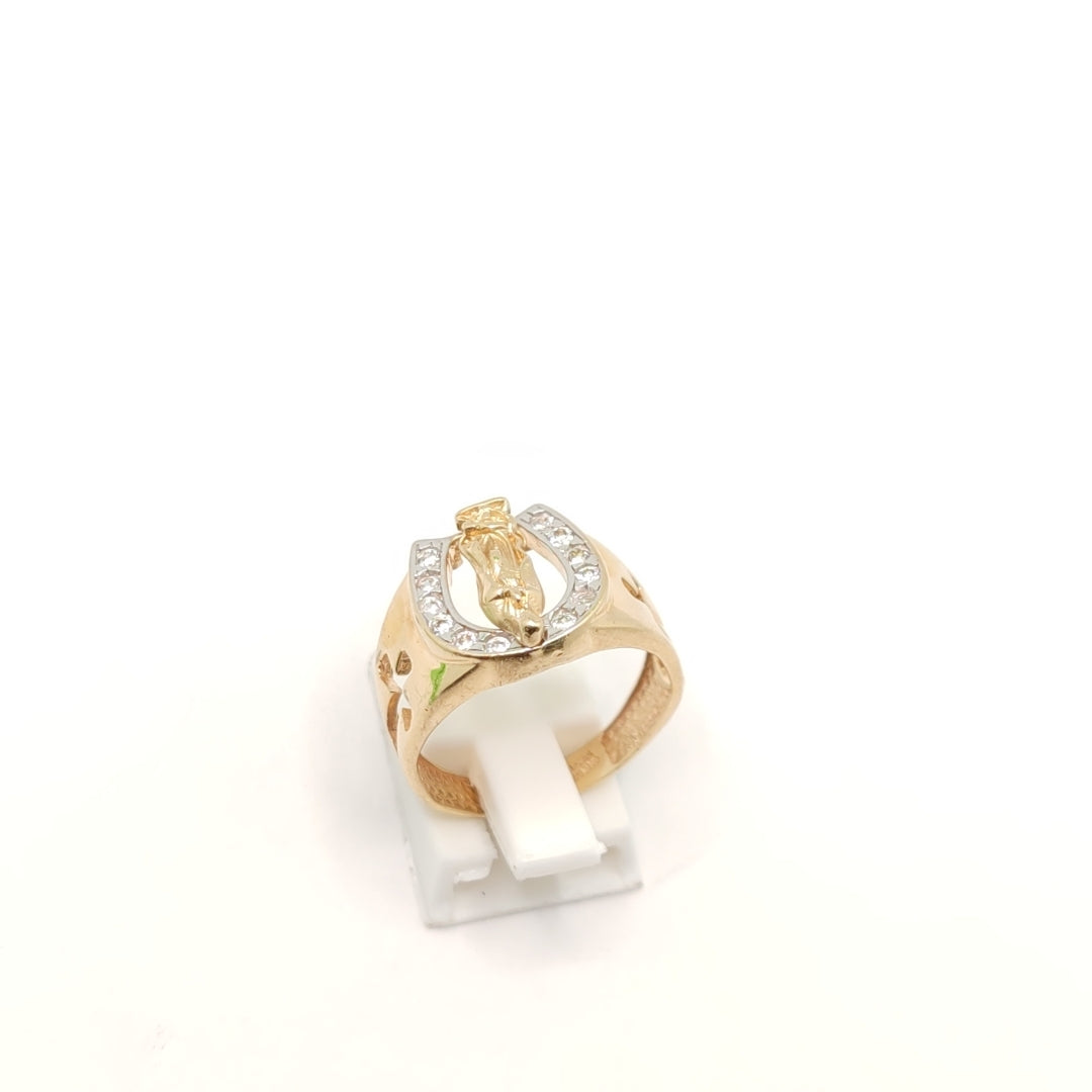ANILLO ORO 14 K 4.6 GRMS (SEMINUEVO)