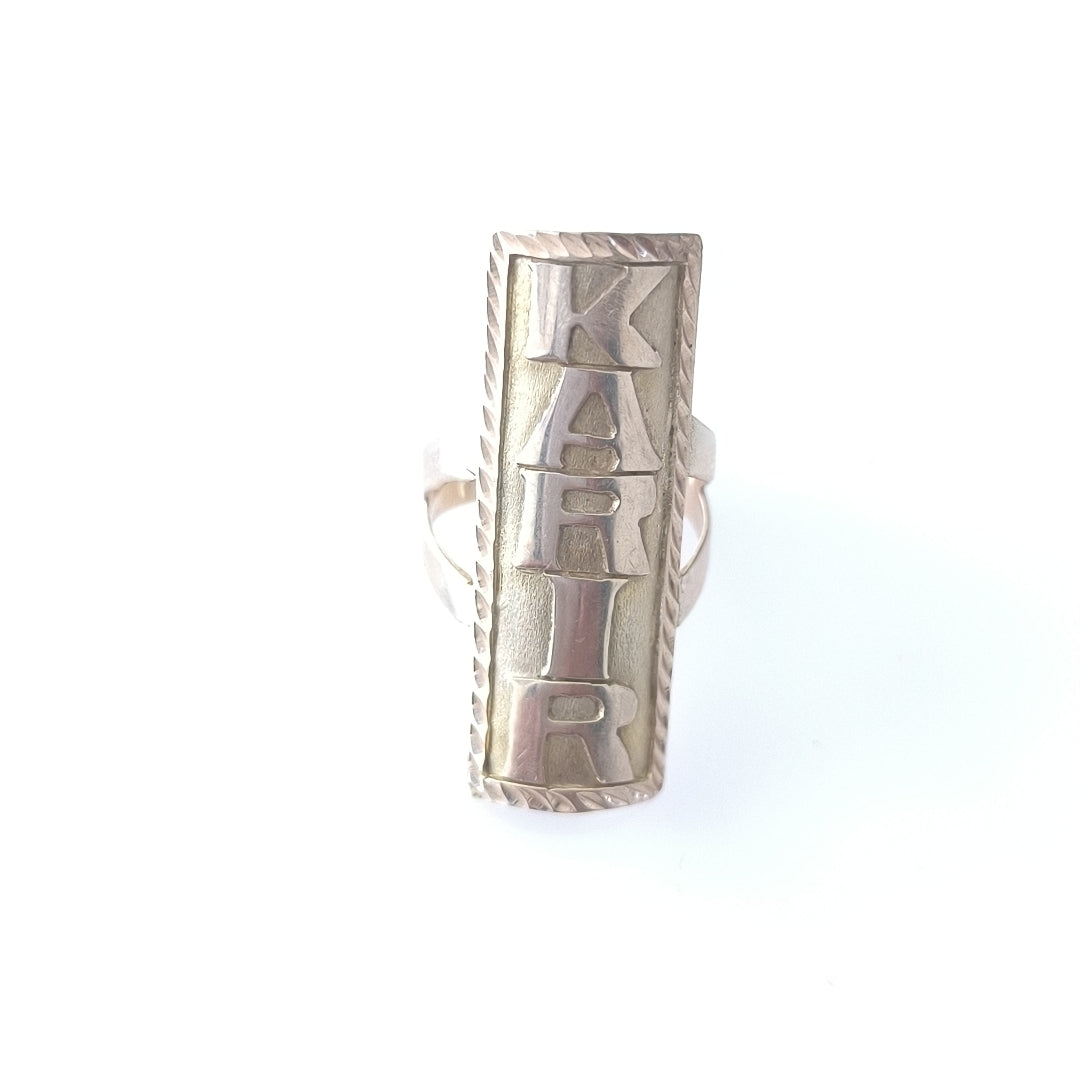 ANILLO ORO 10 K 3.7 GRMS (SEMINUEVO)