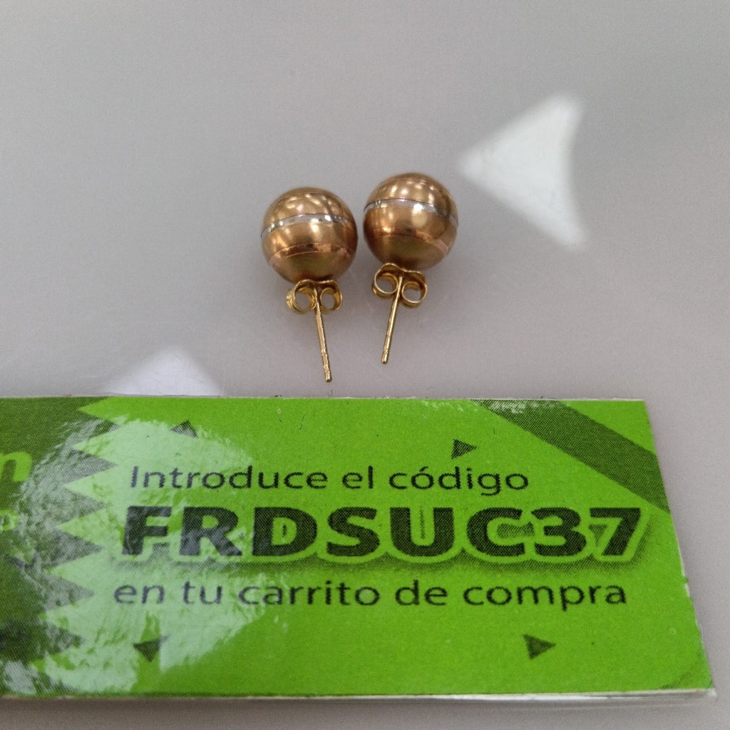 BROQUELES PAR ORO 10 K 2.2 GRMS (SEMINUEVO)