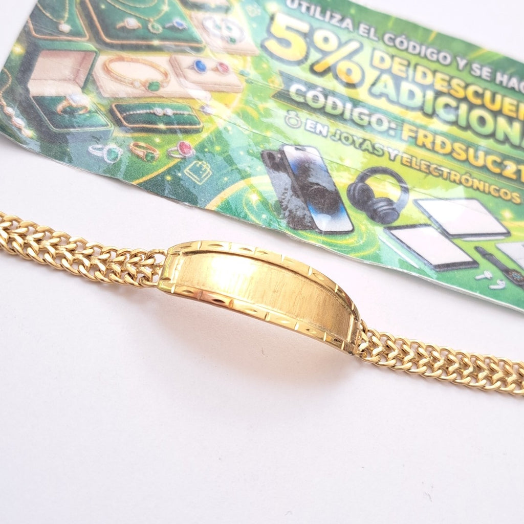 ESCLAVA ORO 10 K 9.7 GRMS (SEMINUEVO)