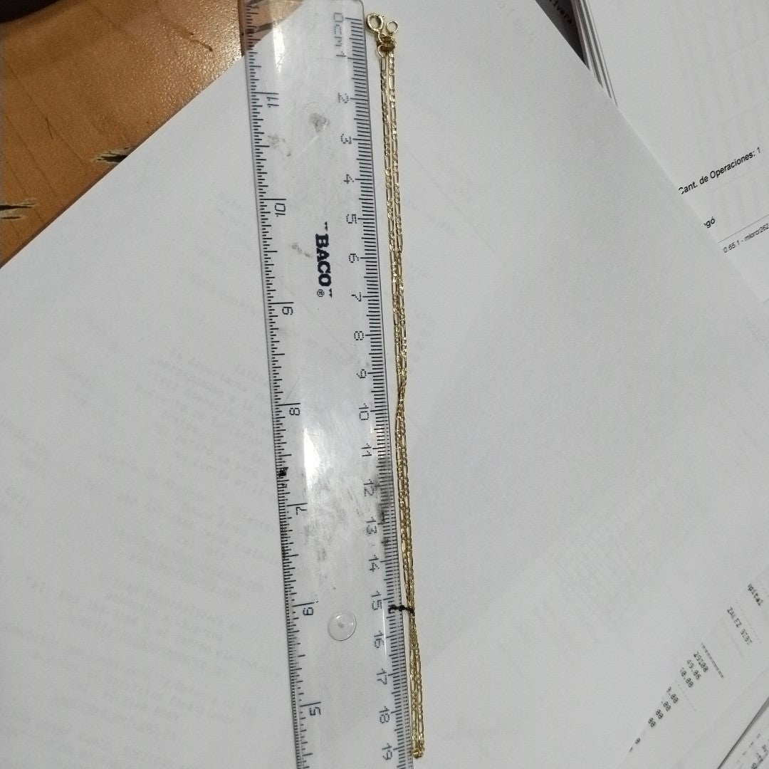 CADENA ORO 14 K 1,40 GRMS (SEMINUEVO)