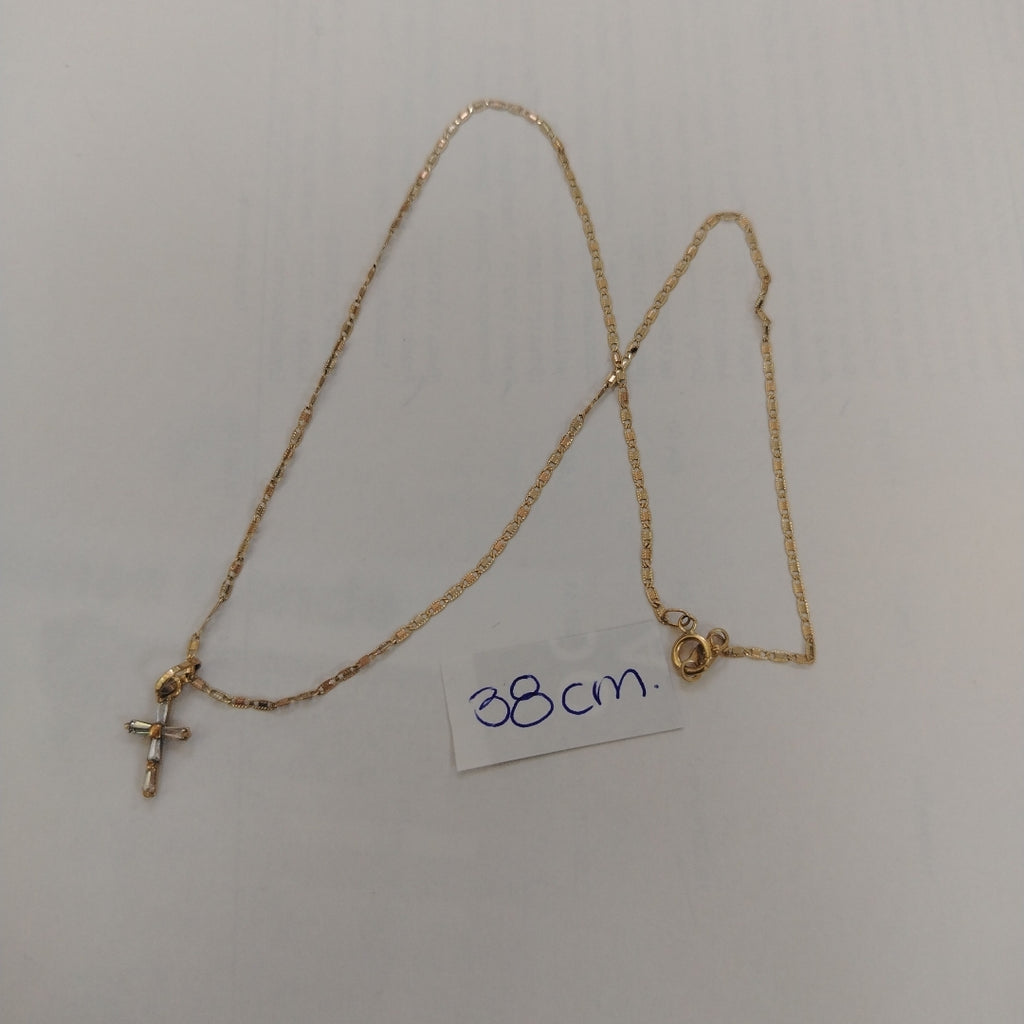 CADENA, DIJE ORO 10 K 1.5 GRMS (SEMINUEVO)