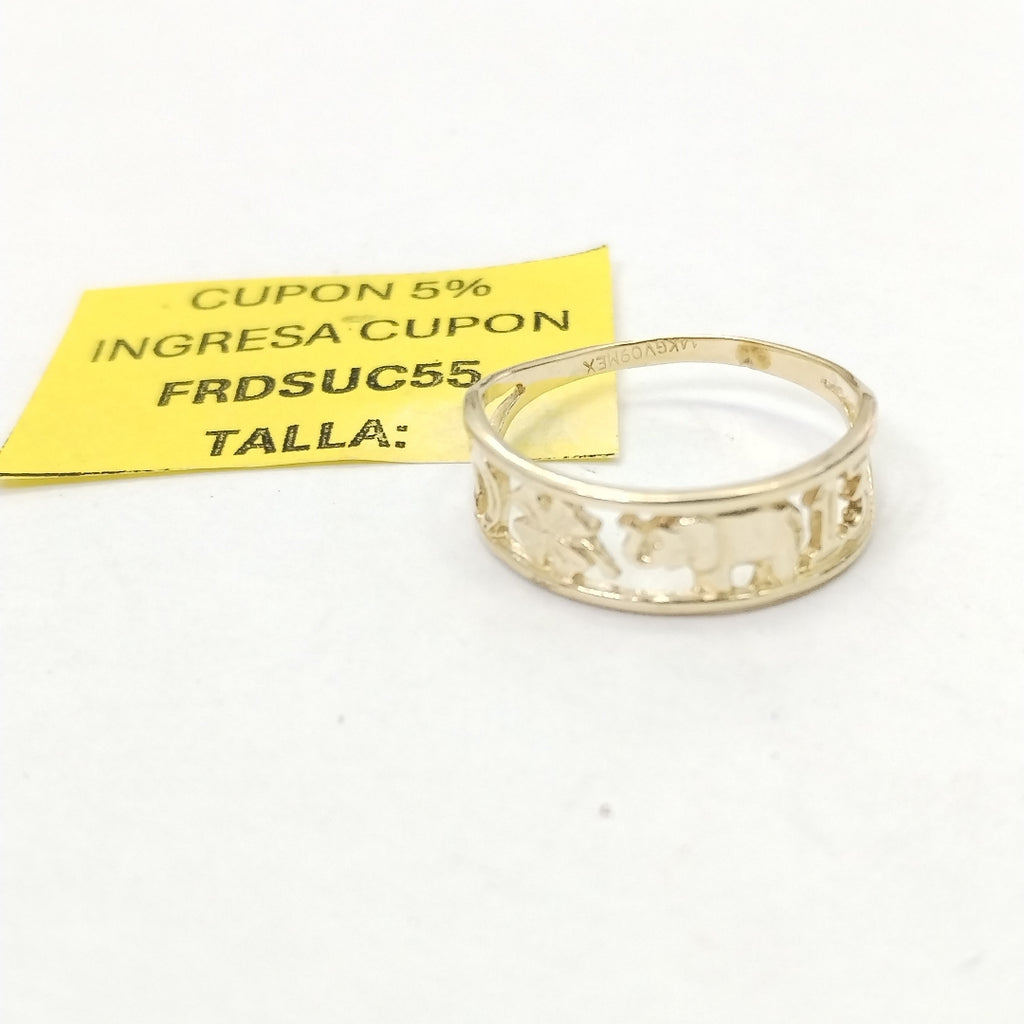 ANILLO ORO 14 K 1,70 GRMS (SEMINUEVO)