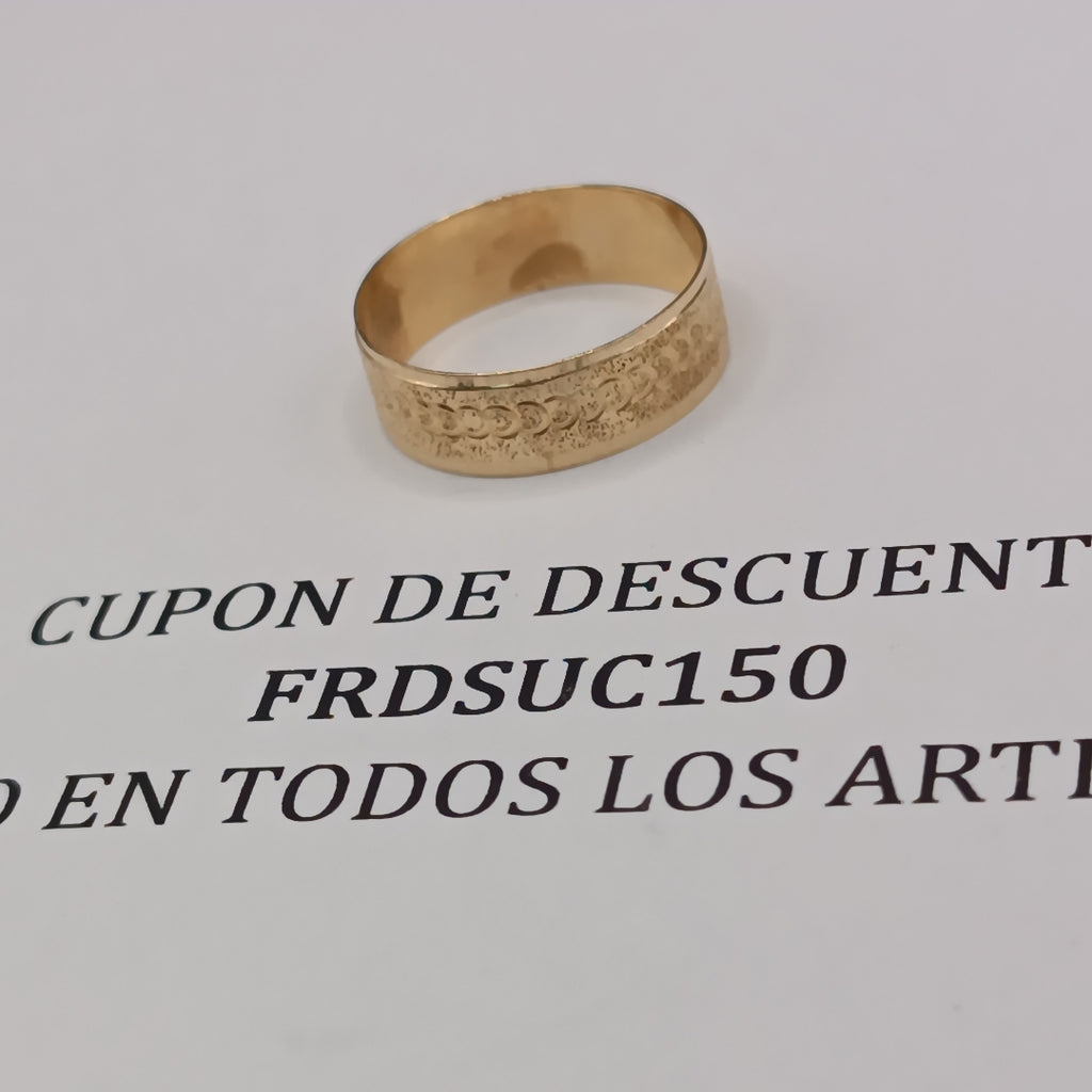 ARGOLLA ORO 14 K 2 GRMS (SEMINUEVO)