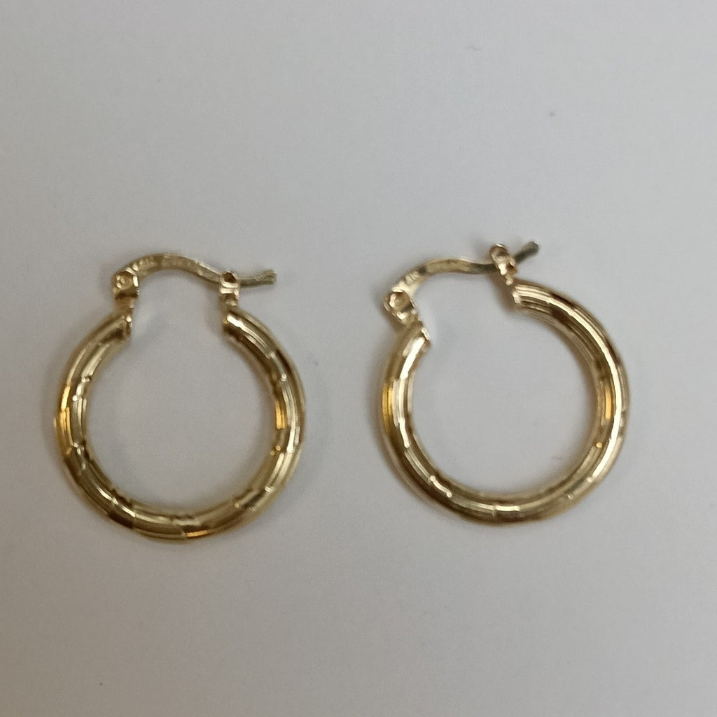 ARETES ARRACADAS 14K 2.7 GR (NUEVO)