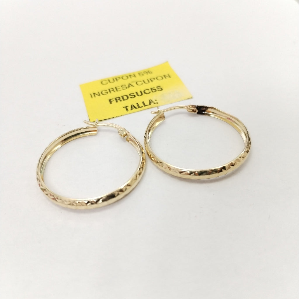ARRACADAS PAR ORO 14 K 1,70 GRMS (SEMINUEVO)