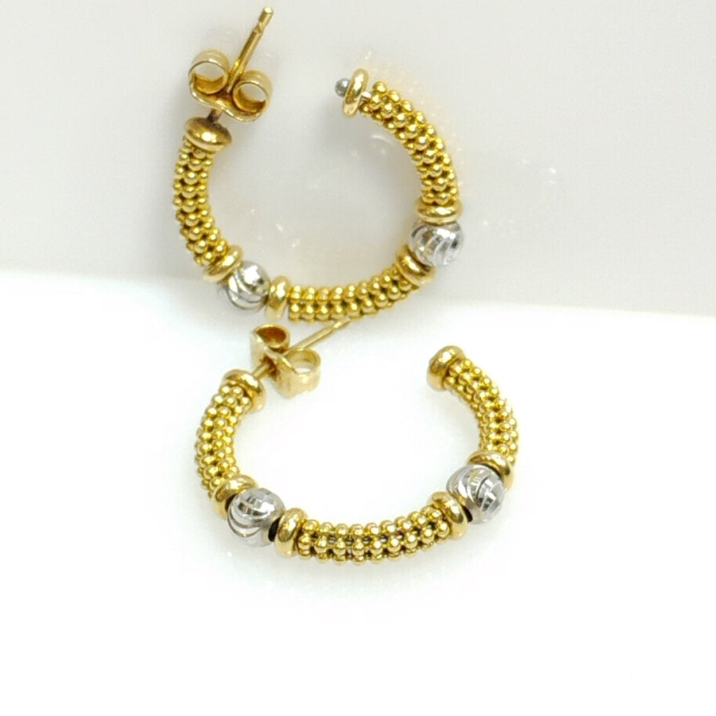 ARETES PAR ORO 14 K 4,10 GRMS (SEMINUEVO)