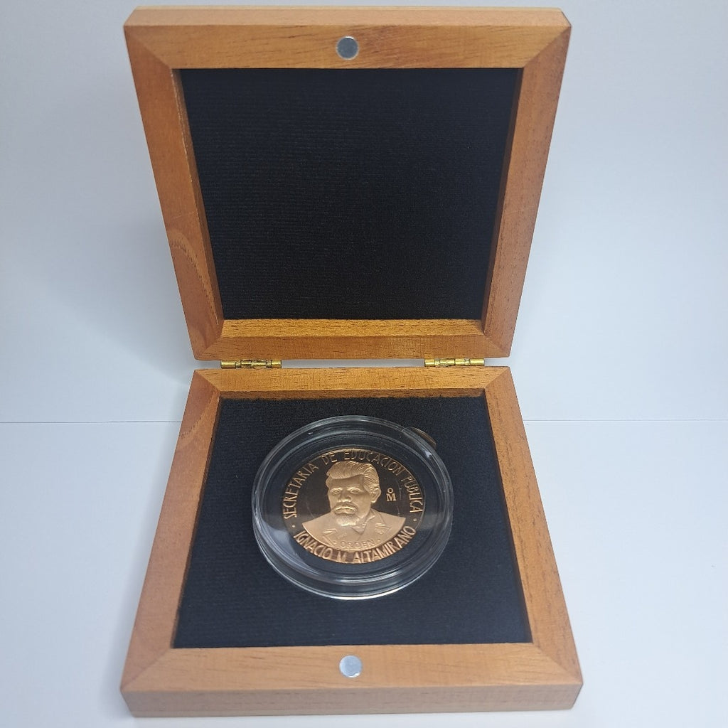 MEDALLA CONMEMORATIVA ORO 21 K 42,00 GRMS (SEMINUEVO)