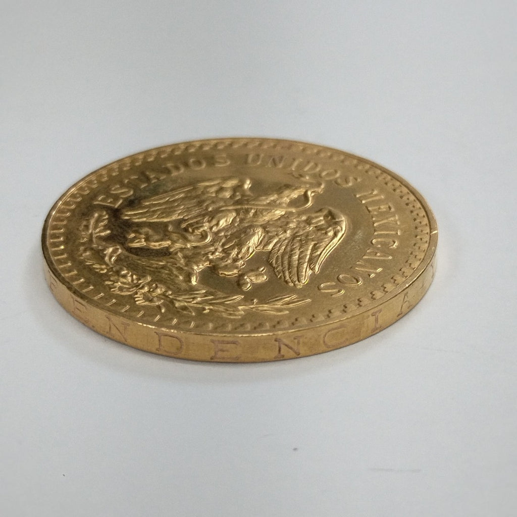 K1 41.6 GRMS 21 K IDENTIFICACIÓN MONEDA NOMINATIVA MONEDAS PESOS 50 PES (SEMINUEVO)