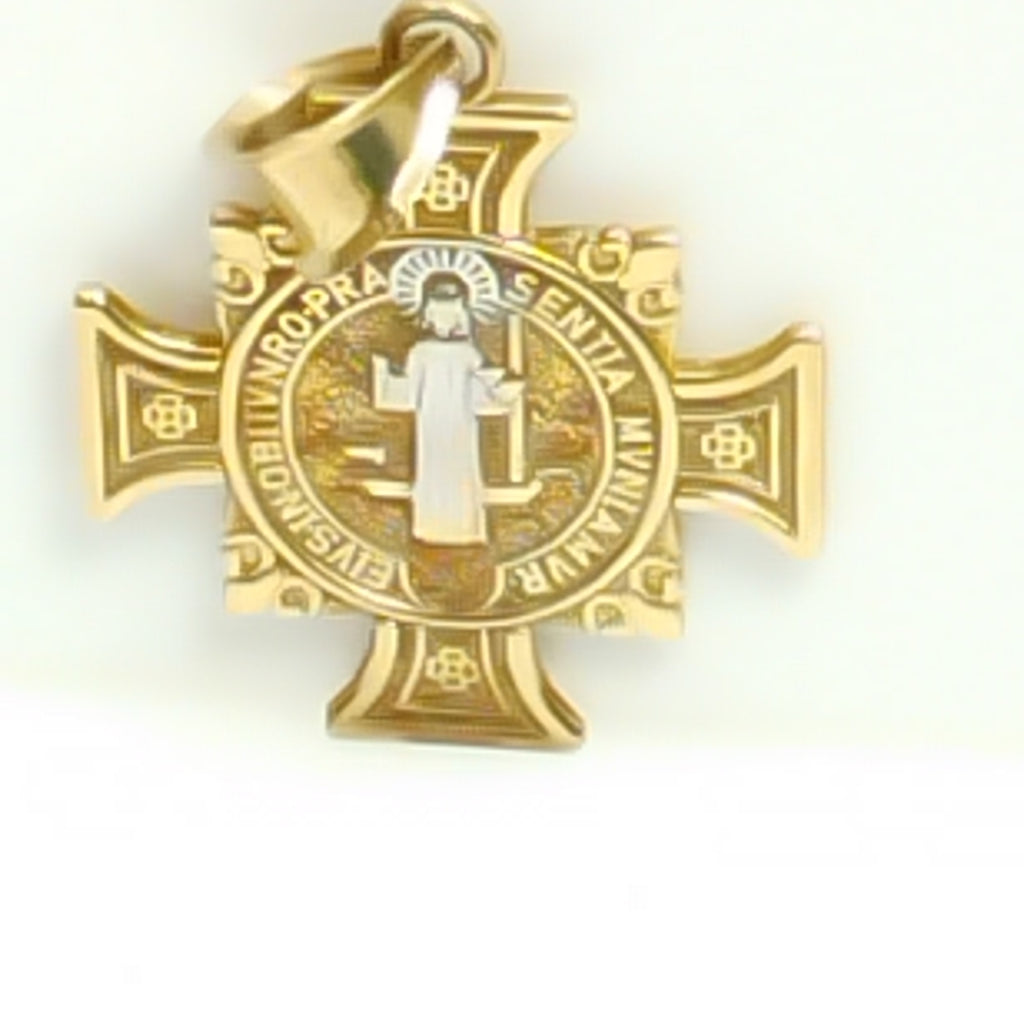 MEDALLA RELIGIOSA ORO 10 K 1.5 GRMS (SEMINUEVO)