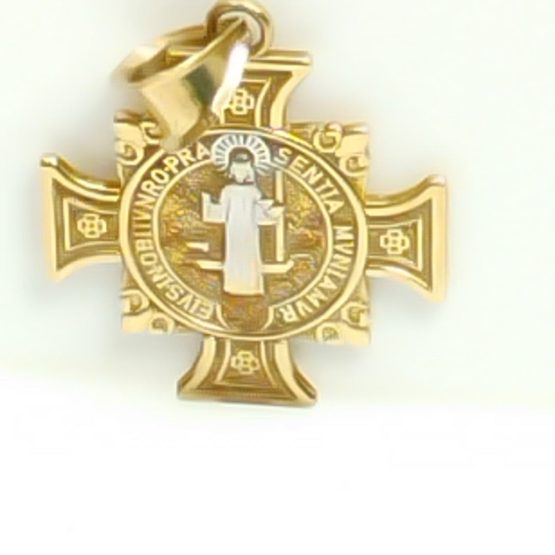 MEDALLA RELIGIOSA ORO 10 K 1.5 GRMS (SEMINUEVO)