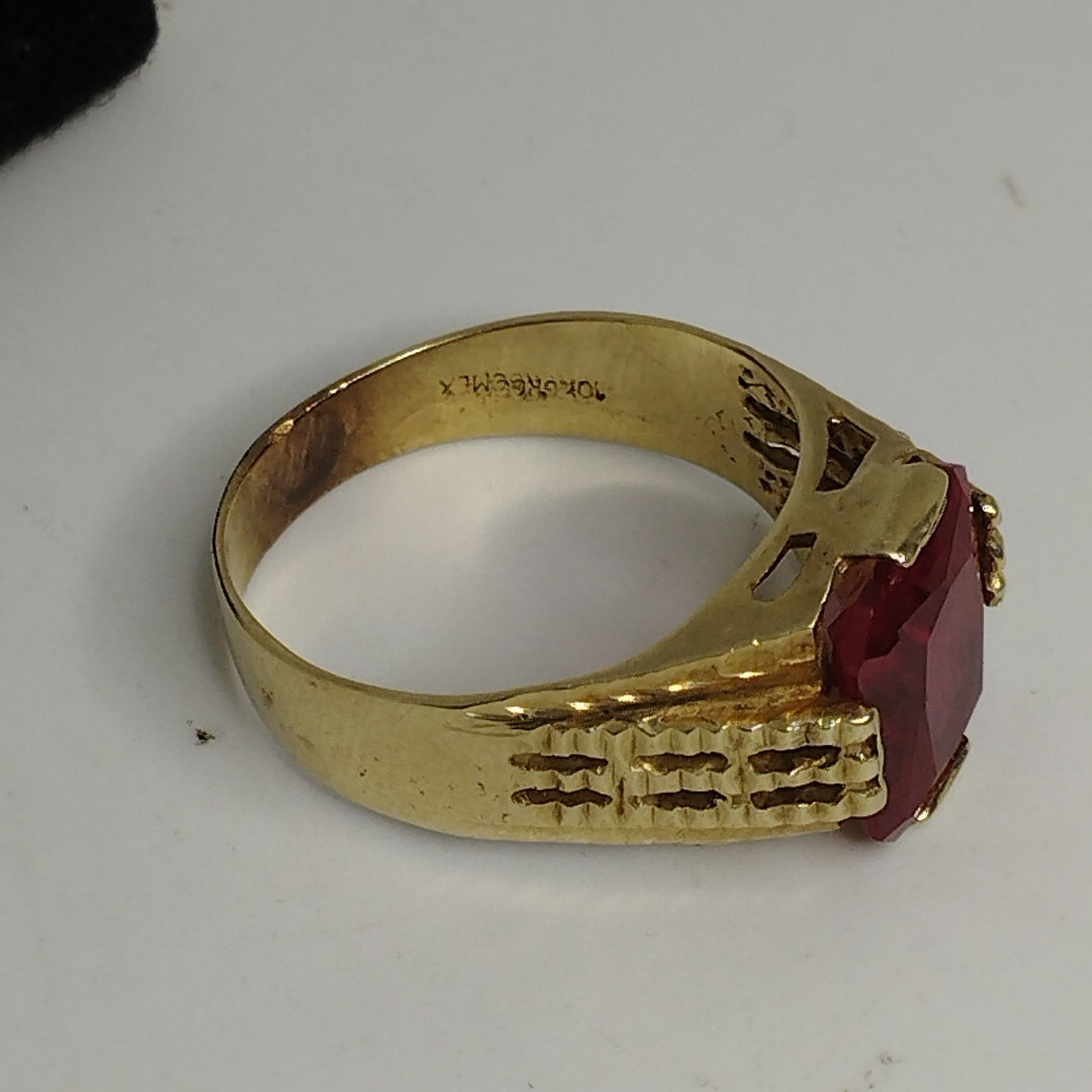 ANILLO ORO 10 K 5,60 GRMS (SEMINUEVO)
