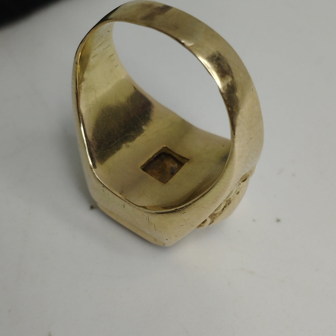 ANILLO ORO 10 K 7,50 GRMS (SEMINUEVO)
