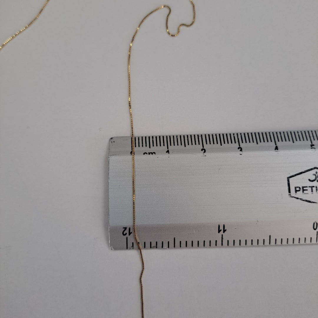 CADENA ORO 14 K 0,80 GRMS (SEMINUEVO)