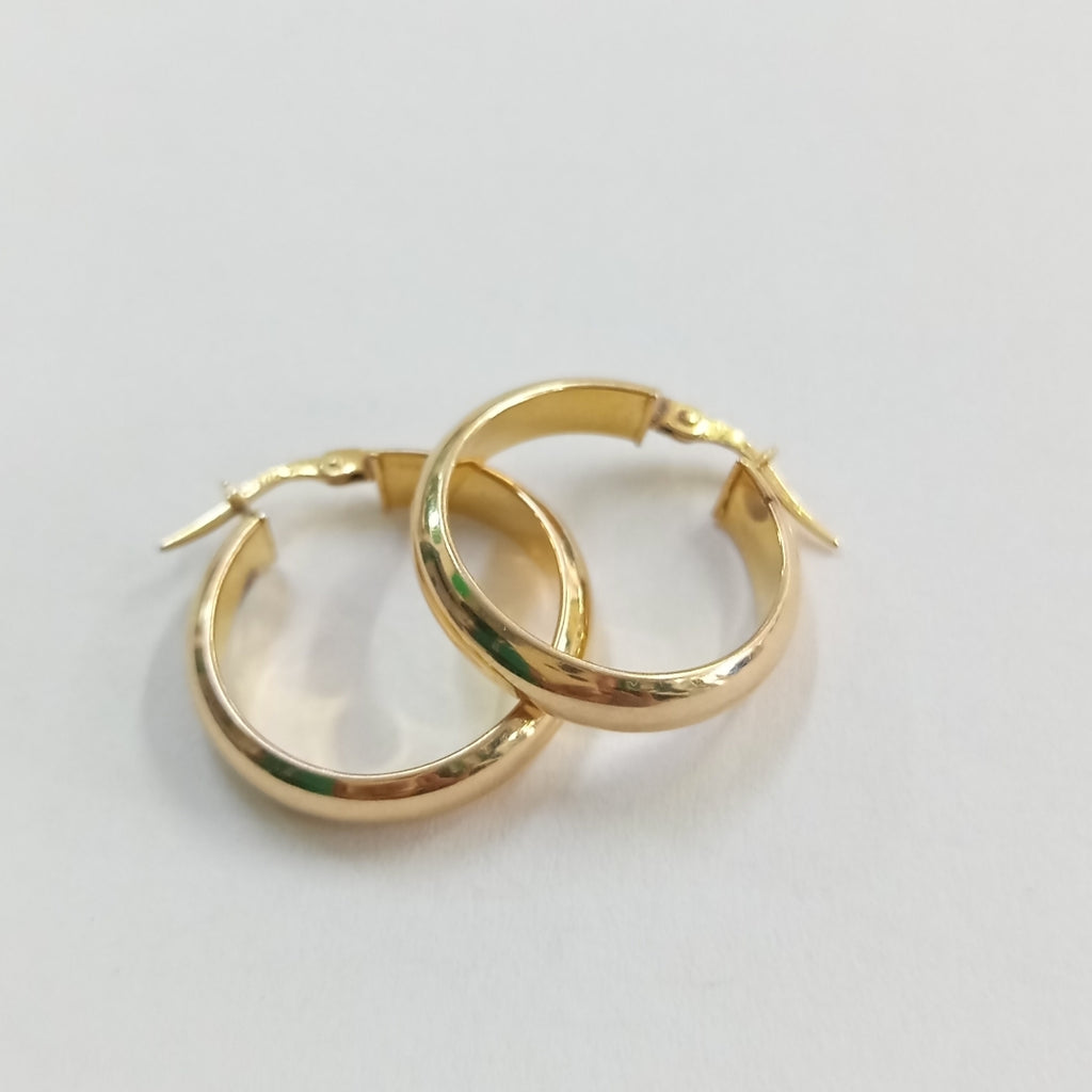 ARRACADAS PAR ORO 14 K 2,30 GRMS (SEMINUEVO)