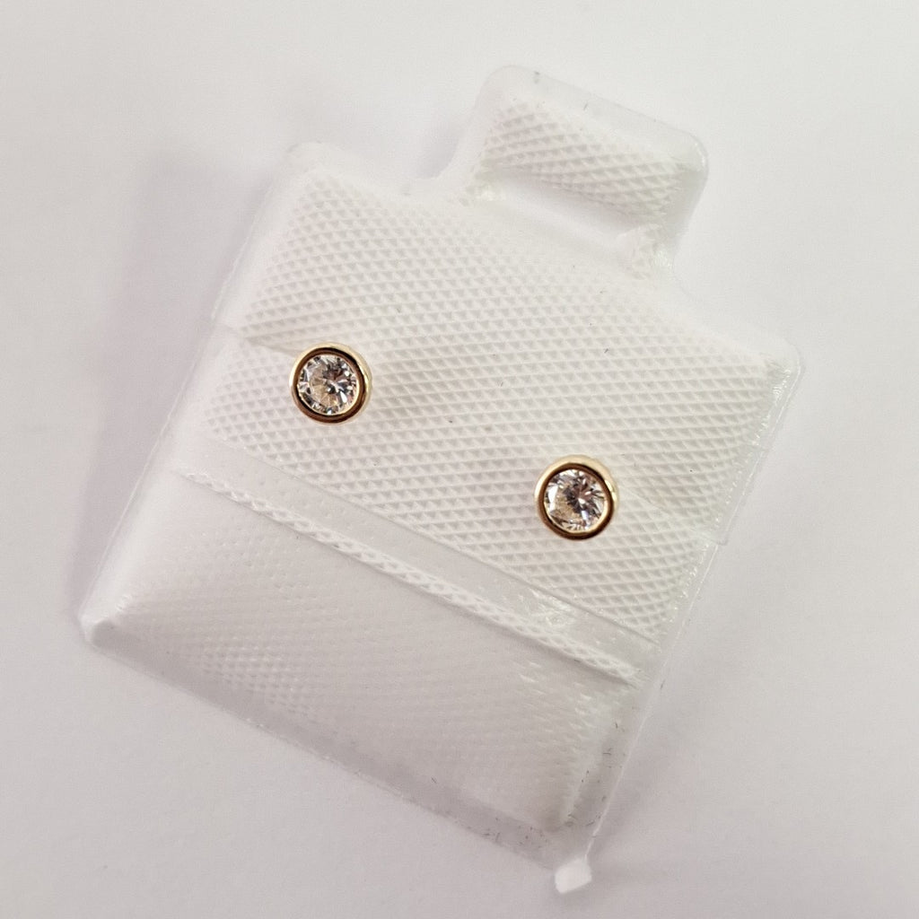 BROQUELES BROQUEL C CIRCONIA 14K 0.1501 GR (NUEVO)