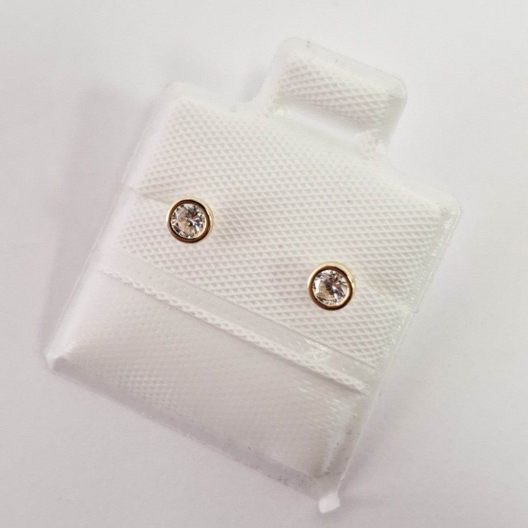 BROQUELES BROQUEL C CIRCONIA 14K 0.1501 GR (NUEVO)