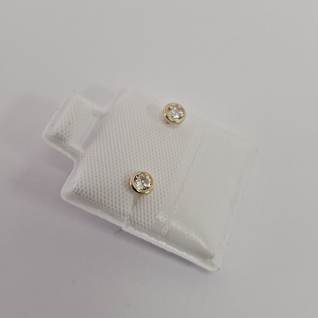 BROQUELES BROQUEL C CIRCONIA 14K 0.1501 GR (NUEVO)